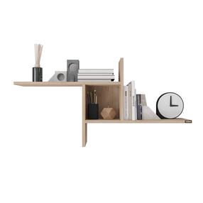 Sieninė lentyna Kalune Design Raf-04-Ff-1, ąžuolo sp., 50 cm x 18 cm x 100 cm