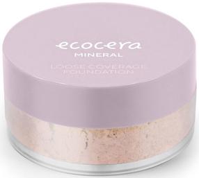 Birstošais pūderis Ecocera Mineral Loose Coverage, c3 malmo, 4 g