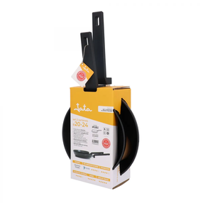 Pannu komplekts Jata HSAR2402, Ø 24 cm, alumīnijs