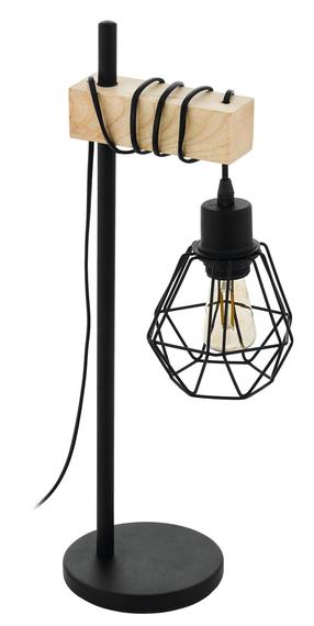 Stalinis šviestuvas Eglo Townshend 5, E27, 60W, juoda sp./ruda sp.