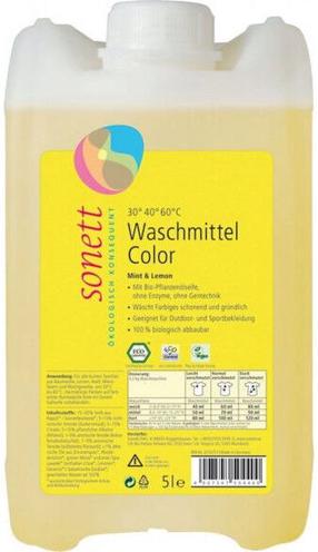 Vedel pesuvahend Sonett Mint & Lemon, 5 l