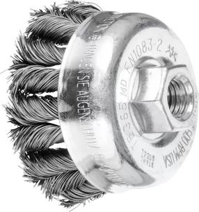 Metalinis šepetys universalus Pferd TBG CT ST, Ø 65 mm, 0.35 mm