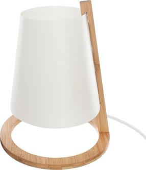 Stalinis šviestuvas Atmosphera Pita, E14, 40W, balta sp./medienos sp.
