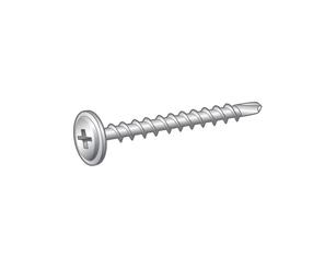 Kruvi, osb plaatidele/keeratavad puu sisse/terrassidele Essve, 4.2 x 32 mm, hall v., 250 tk