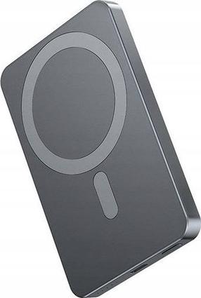 Lādētājs-akumulators (Power bank) Awei Magsafe P112K, 5000 mAh, 20 W, pelēka krās.