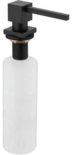 Skysto muilo dozatorius Mexen Cube 6605320-70, juoda sp., 0.32 l