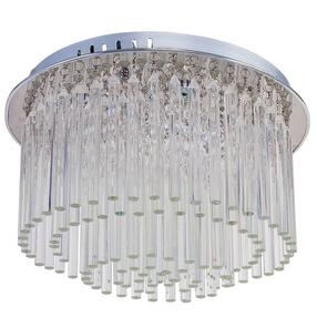 Šviestuvas lubų Spotlight Euphoria Short 5971628, LED, 3000 °K, 6 x 3 W, skaidri sp. / chromo sp.