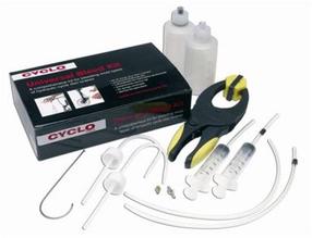 Комплект для прокачки тормозов Cyclo Universal Brake Bleeder Kit CYC-6327, пластик, белый цв.