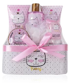 Kūno prausimosi rinkinys Accentra Princess Kitty, 8 vnt.