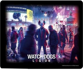 Pelės kilimėlis ABYstyle Watch Dogs Legion, 23.5 cm x 23.5 cm x 0.3 cm, juoda sp./įvairių spalvų