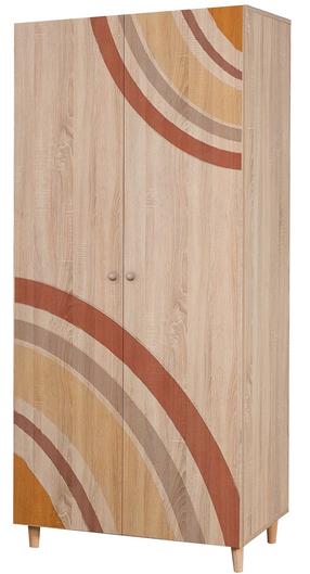 Spinta Kalune Design Lidya 978, ruda sp., 52 cm x 90 cm x 192 cm