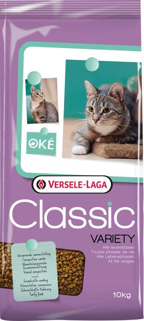 Sausas kačių maistas Versele-Laga Classic, 10 kg