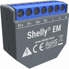 Модуль Shelly EM WiFi Energy Meter and Contactor Control