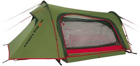Kahekohaline telk High Peak Sparrow LW 10187, punane v./roheline v., 260 cm x 200 cm x 90 cm