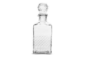 Pudele ar aizbāzni Hermia JU8057GCL, stikls, 1.16 l