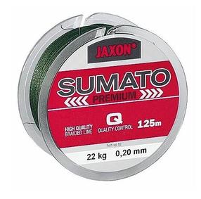 Makšķeraukla Jaxon Sumato Premium 3095025, 1250 cm, 0.025 cm, zaļa krās.
