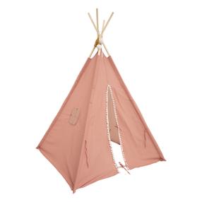 TIPI palapinė vaikams Pink, 120 cm x 120 cm