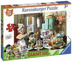 Dėlionė Ravensburger 44 Cats, 24 vnt., įvairių spalvų