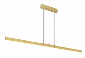 Valgusti rippuv SLV One Linear 1006190, LED, 2700 - 3000 °K, 1 x 35 W, messing v / messing v., 140 x 1,6 x 4,2 cm