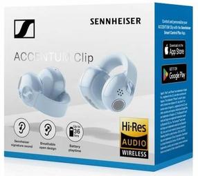 Беспроводные наушники Sennheiser Accentum Clip 800118, голубой цв.