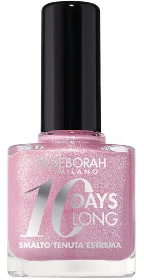 Nagu laka Deborah Milano 10 Days Long, shimmering rose krās., 11 ml