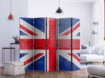 Fototapetas Artgeist British Flag II Paraventtc1261_Os, 172 cm x 225 cm
