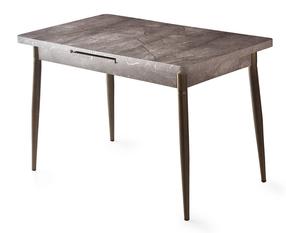 Stalas išskleidžiamas Kalune Design Ay, pilka sp., 120 - 150 cm x 70 cm x 75 cm