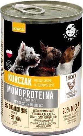 Šlapias šunų maistas Pet Republic Monoprotein, 0.4 kg
