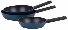 Keptuvių komplektas Ambition Azzurro Qualum Basic, Ø 28 cm, aliuminis/plastikas