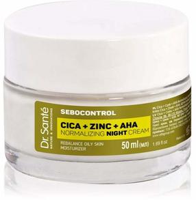 Öine näokreem Dr. Santé Sebocontrol Cica + Zinc + AHA, 50 ml, 18+