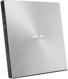 Ārējais optiskais diskdzinis Asus Silver, sudraba krās.