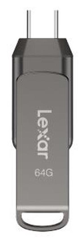 USB atmintinė Lexar D400, pilka sp., 64 GB