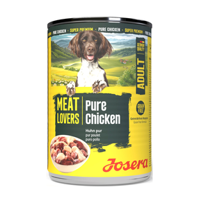 Šlapias šunų maistas Josera Meat Lovers Pure, vištiena, 0.4 kg