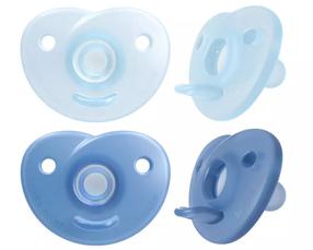 Čiulptukų rinkinys Philips Avent Soothie, 0 mėn., mėlyna sp.