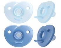 Čiulptukų rinkinys Philips Avent Soothie, 0 mėn., mėlyna sp.