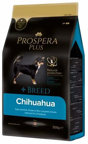 Сухой корм для собак Prospera Plus Chihuahua, курица, 0.5 кг