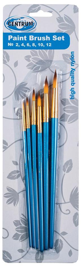 Pintsel Centrum 84684, sünteetilised, 6 tk