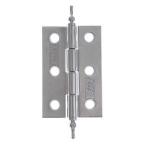 Eņģes durvīm TKZ Polna J4 KZ60 UR, 4 cm, sudraba krās.