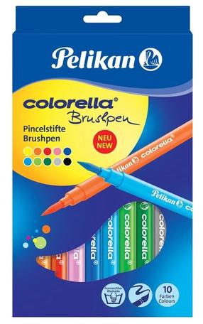 Flomāsteri Pelikan Colorella, vienpusējs, 10 gab.
