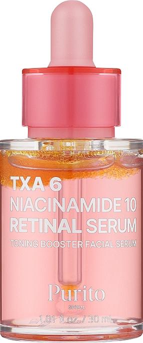 Näo seerum Purito TXA 6 Niacinamide 10 Retinal, 30 ml, 18+