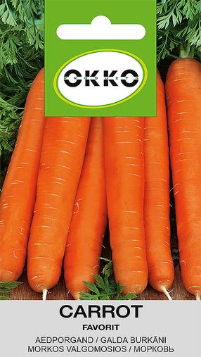 Sėklos Okko, morkos Favorit, 1.5 g
