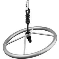 Vaikiškas nusileidimo žiedas Schildkrot Slackers Ninja Wheel, 35 cm x 35 cm x 25 cm, sidabro sp.