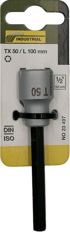 Шестиугольная удлиненная головка Proxxon 23497, TX50, 100 мм, 1/2"