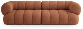 Sofa Cosmopolitan Design Koge, brick red s., 95 x 240 cm x 70 cm