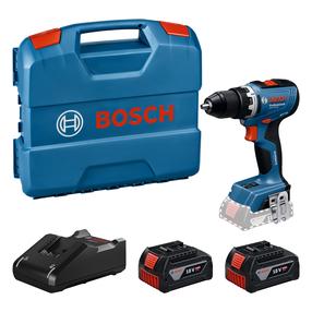 Аккумуляторная дрель-шуруповерт с батареей Bosch Professional GSR 18V-65, 18 В, 5 Ah