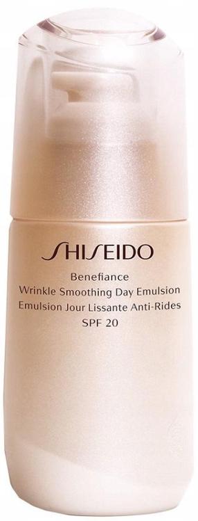 Sejas emulsija Shiseido Benefiance Wrinkle Smoothing Day, 75 ml, SPF 20