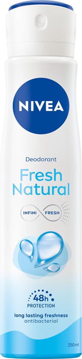 Dezodorants sievietēm Nivea Fresh Natural, 0.25 l
