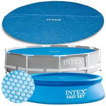 Baseino apdangalas Intex Krystal Clear, 0.8 kg, 244 cm