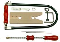 Komplektas Bahco Fret Saw Set, 13 cm, 6 vnt.