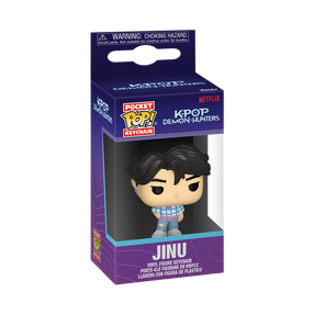 Atslēgu piekariņš Funko POP! KPop Demon Hunters Jinu, 10 cm, daudzkrāsaina
